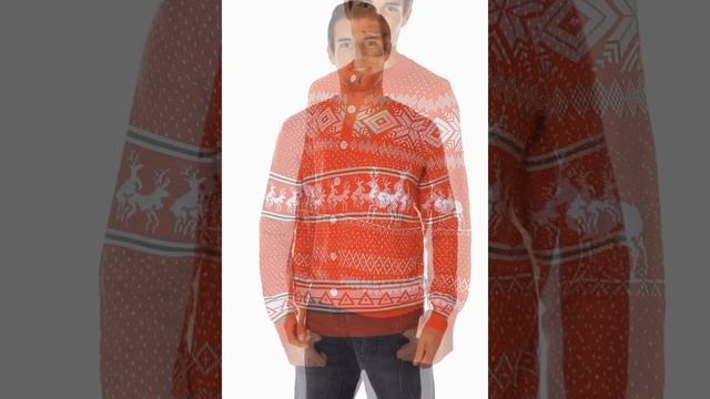 Мужские Свитера с Оленями от FunnySweaters RU