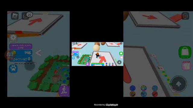 я продолжаю играть в роблок паркур и тайкухн