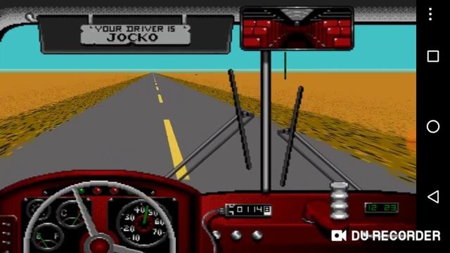 Desert Bus (Android) - Gameplay