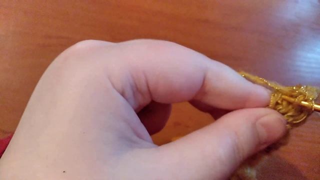 МК шаль крючком 