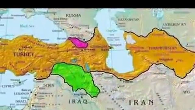 Османская империя в границах XXI