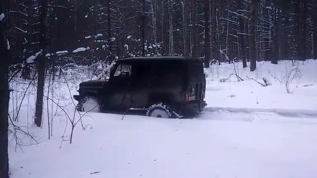 Накатываем снег