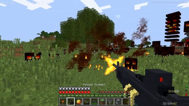 Я убил 1000 мобов в Майнкрафт!!