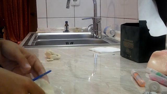 Квіти із солоного тіста