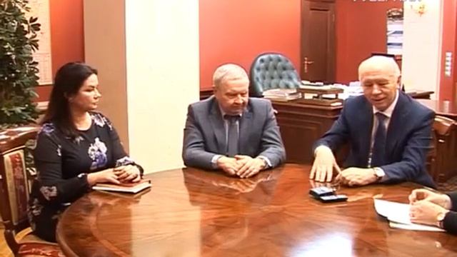 Н  И  Меркушкин провел рабочую встречу с В  А  Сойфером