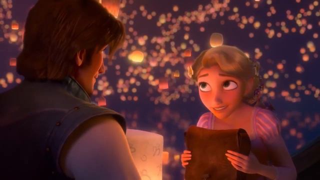 Рапунцель и Юджин   Я вижу свет HD