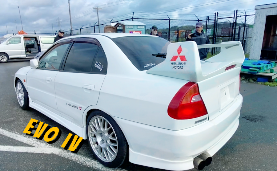 Picking Up Mitsubishi Lancer Evolution Evo JDM RHD