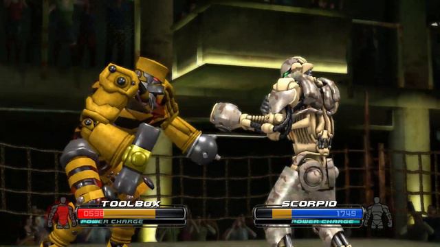 REAL STEEL THE VIDEO GAME [XBOX360/PS3] -  DEATHMILL (TOOLBOX Vs SCORPIO)