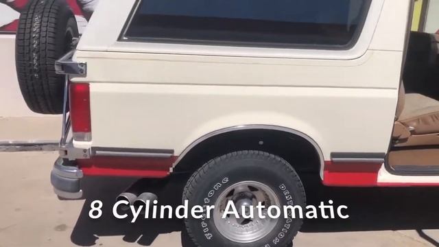 1989 Ford Bronco With 55K Original Miles