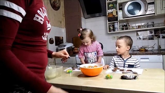 Пасхальные гнезда рецепт из соломки и шоколада для детей