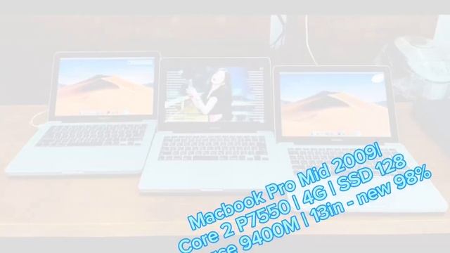 Macbook Pro Mid 2009| Core 2 P7550 | 4G | SSD 128 Geforce 9400M | 13in - New 98%