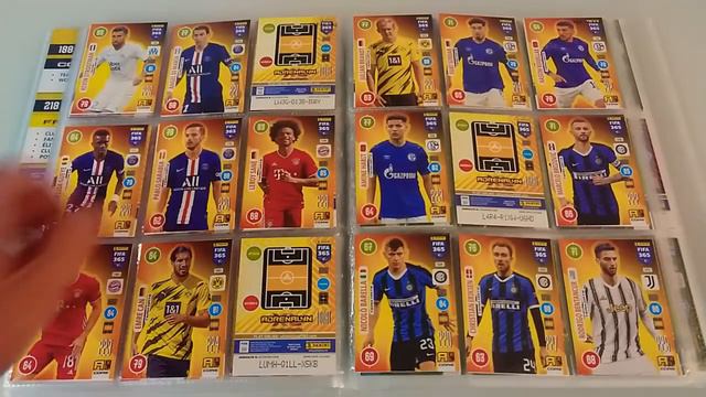 UZUPEŁNIANIE ALBUMU PANINI FIFA 365 2021 Cz.1 SZOK!!! JUŻ 295 KART W ALBUMIE