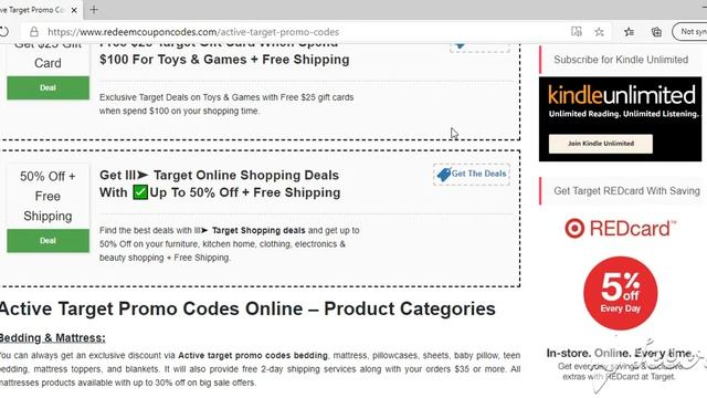 ?How To Redeem Coupon & Promo Code For ?Target Online Shopping USA + Free Shipping