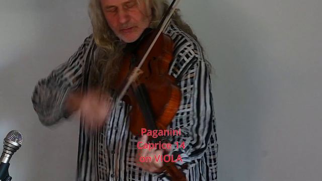 Niccolo Paganini Caprice Nr 14 With Viola, Ingo-Rainer Voelskow (Bratsche)