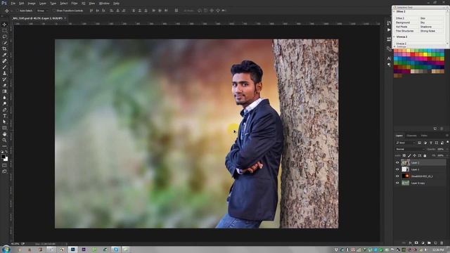 How To Create Blur And Soft Light Effect In Photoshop CC | Photoshop Tutorial