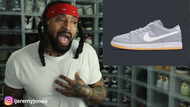 Nike SB Dunk Low Wolf Grey ISO Orange Label | Drip Or Skip