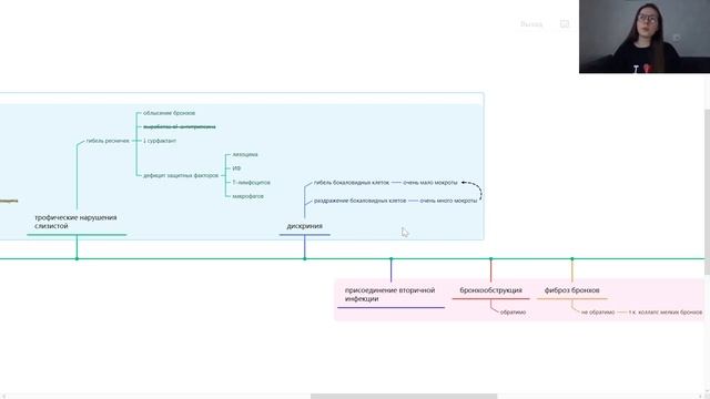 Патогенез хронического профессионального БРОНХИТА