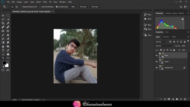 Photoshop CC Skin Retouching In Less Than 1 Minute | Hs Pictures | Skin Retouching In 1 Minute In P
