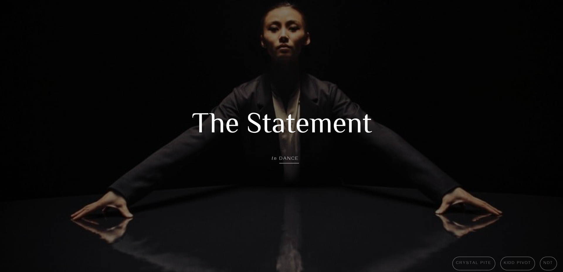 The Statement - Crystal Pite