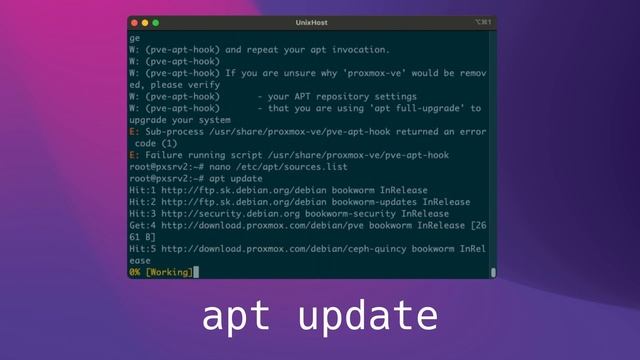Обновляем Proxmox 7 до Proxmox 8