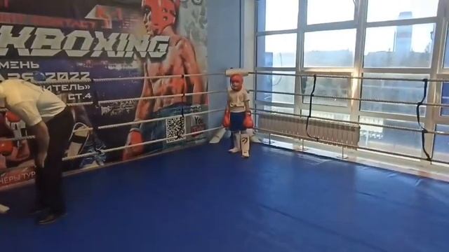 Битюков  Макар бой  Кик боксинг