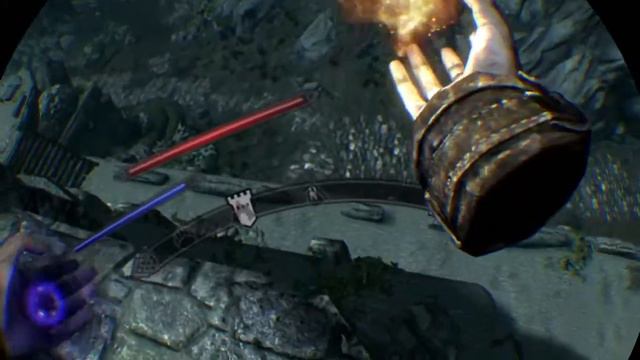 Прямой показ скайрим вр