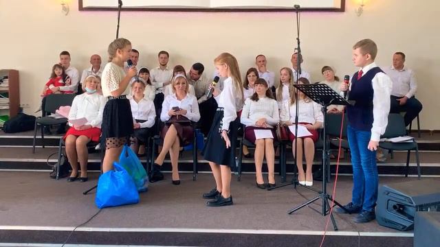 Праздничное служение «Жатва» церковь Вифания г. Донецк Петровка 10.10.2021