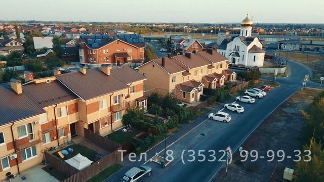 Экодолье Оренбург. Аэросъемка. Август 2021 год