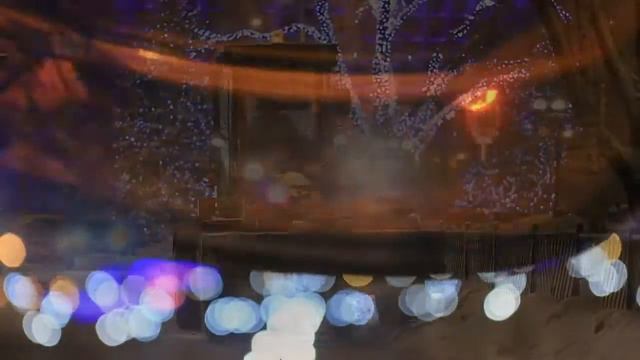 Город Донецк. Зима.