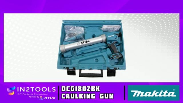 Makita Cordless Caulking Gun - 18V Li-ion (DCG180ZBK)