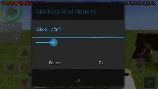 Обзор мода на мини-карту для MineCraft PE 0.13x
