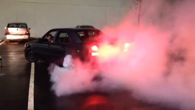 Mercedes C180 W202 Burnout