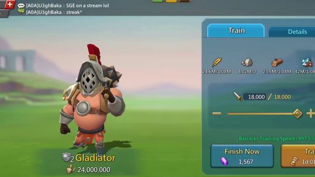 Titan Rally Trap Train Some Troops..lords Mobile