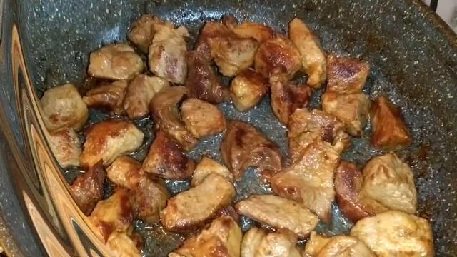 ОЧЕНЬ ВКУСНЫЙ ГУЛЯШ   гуляшик похожий на шашлык