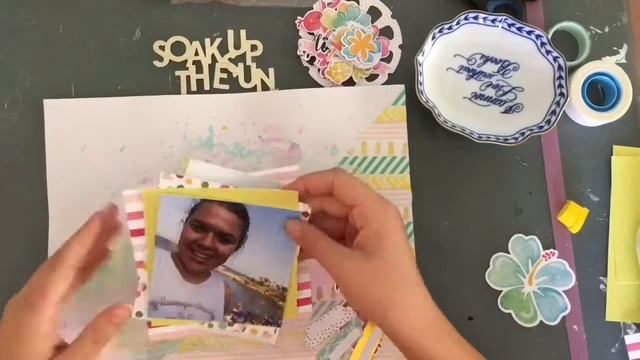 Scrapbooking Process : Summer