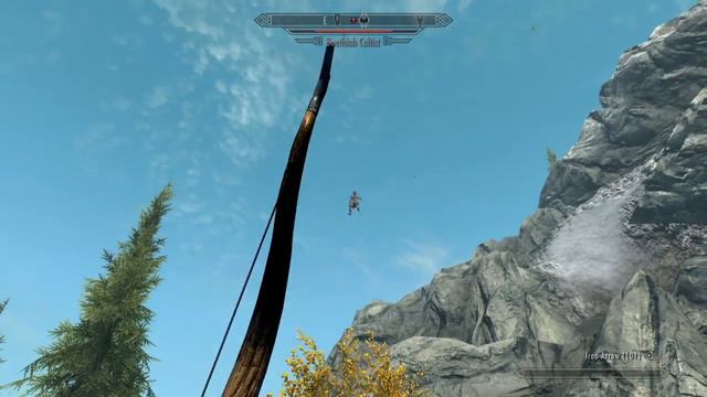 New Skyrim SE Balloon Spell In Action