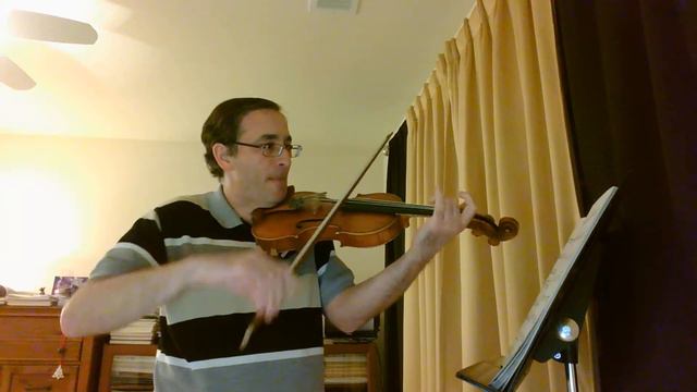 Etude-Caprice In The Style Of Bach For Solo Violin (Barlowe)