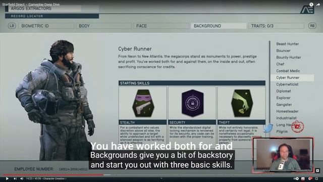 Starfield Breakdown Character Creation And NPC Integration
