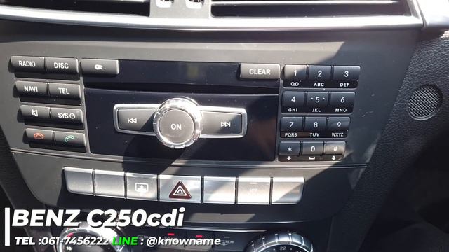 รีวิว Mercedes BenzC250 CDI BlueEFFICIENCY 2.1 W204 ปี2014 เบนซ์ซีคลาสซี250ดีเซลสีขาวราคาต่ำกว่าล้า