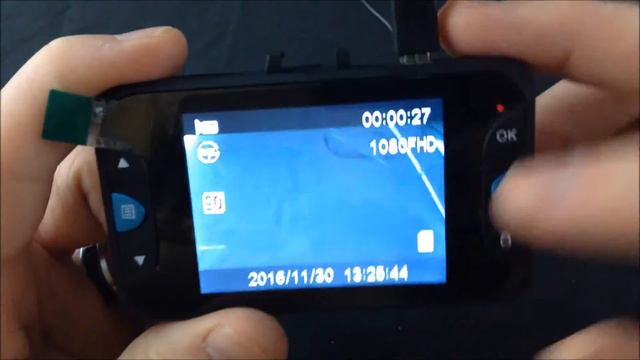 What Is Blinking Light On Bottom Right Of Screen Mean - FalconEye 1080P Blue Dash Cam