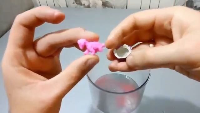 Распаковка посылок!динозавр в яйце!Гомункул из яйца!Игрушка сюрприз яйцо динозавра!
