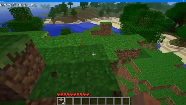 альфа и бета версии в майнкрафт самые старые версии (2009)