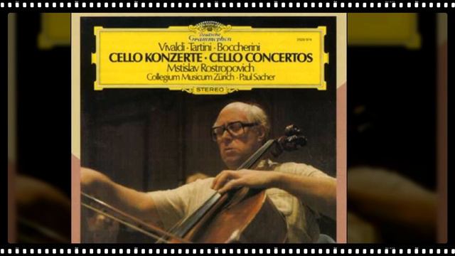 Mstislav Rostropovich - Vivaldi : Cello Concerto In C Major Rv.398