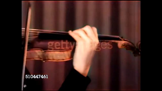 Jascha Heifetz Plays Mendessohn On Wings Of Soung 1946. AI Colorize, 1080p 60fps.