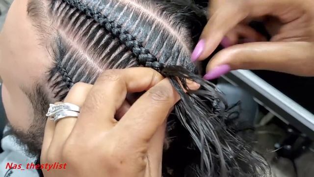 5.5 Million How To Do Stitch Braid (Satisfying Stitch Braid Video)