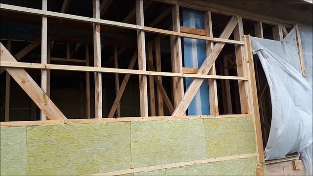 №10 Делаем перекрестное утепления 50 мм.