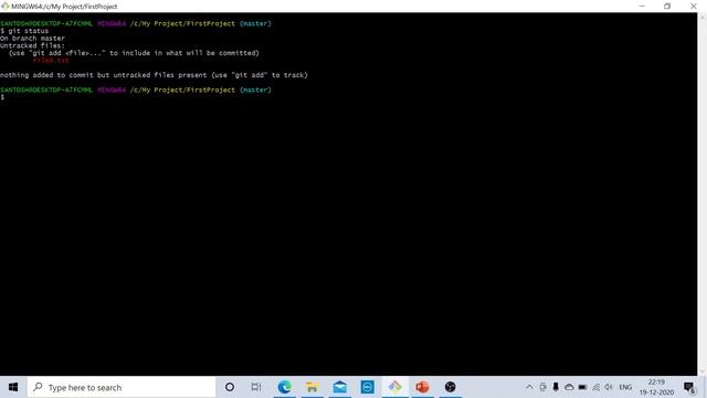 Lecture 7  Working On Local Repository
