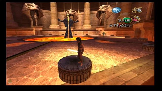 Set Boss Fight Walkthrough - Sphinx And The Cursed Mummy 100% Walkthrough