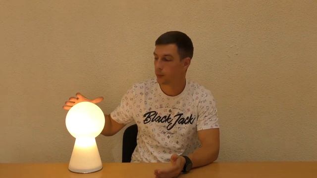 Настольная лампа IDEAL LUX 48296 (IDEAL LUX BIRILLO-TL1-SMALL-BIANCO) обзор