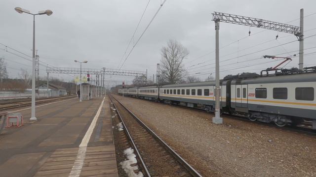 Электропоезд ЭП2Д-0026 ЦППК сообщением 